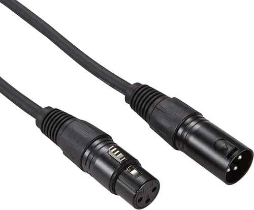 Miniatura 4 de MFL. Cable DMX flexible de 6.6 pies, señal de 3 pines, XLR macho a hembra, cable para iluminación de escenario, luces de DJ, impedancia de 110