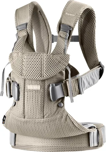 Miniatura 4 de BABYBJÖRN Nuevo Portabebés One Air Edición 2019, Malla, Greige Gris beige