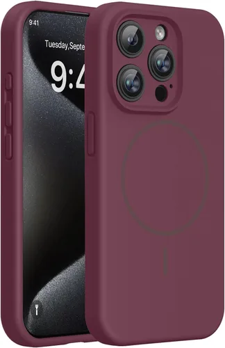 Miniatura 209 de Miracase Funda diseñada para iPhone 13, con protector de pantalla de vidrio templado, forro de microfibra suave antiarañazos, funda de goma