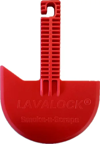 Miniatura 8 de LavaLock Smok-n-Scrape - Parrilla y raspador para ahumar, herramienta de limpieza para removedor de residuos para hervidor Weber, Weber Smokey