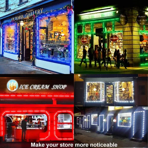 Miniatura 4 de YUNBO 100 unidades WS2811 RGB LED módulo luces DC 12V SMD 5050 direccionable color de ensueño inteligente RGB+IC módulo impermeable IP65 luces LED