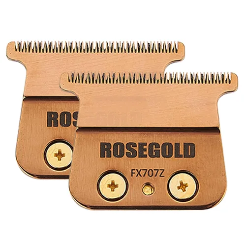 Miniatura 14 de 2 cuchillas de repuesto doradas FX707Z DLC para recortadora BaByliss PRO Barberology, cuchilla de repuesto DLC 2.0 para recortadora de cabello