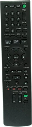 HCDZ Mando a Distancia de Repuesto para Sony RDR-GX7 RMT-D257A RDR-GX360 RDR-HXD995 RDR-HXD995B RDR-HXD1090 RDR-HXD1070 RDR-HXD770 RDR-HX722 TV DVD