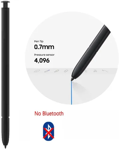 Miniatura 2 de Galaxy S23 Ultra Pen Reemplazo para Galaxy S23 Ultra All Verison S Pen (sin Bluetooth) (negro)