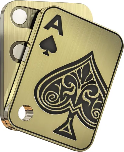 Miniatura 11 de Juguetes de metal para adultos EDC Fidget Slider Poker Push Card Juguetes magnéticos para adultos para aliviar la ansiedad y el estrés Autismo TDAH