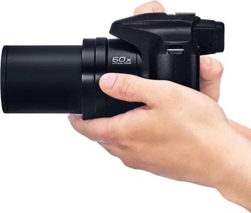 Miniatura 14 de Panasonic LUMIX FZ80D - Cámara digital para apuntar y disparar, grabación de foto/video 4K con estabilizador de imagen óptica de potencia, cámara