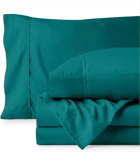 Miniatura 125 de Bare Home Hotel Luxury - Juego de sábanas tamaño individual, extra suave, 4 piezas, bolsillos profundos, ajuste fácil, refrescante y transpirable