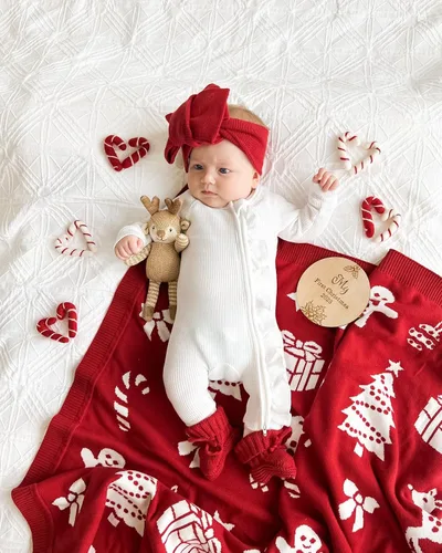 Miniatura 3 de Merqwadd Pijama con cremallera para bebé, paquete de 3 unidades, con volantes, ropa de algodón para llegar a casa