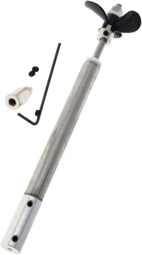 Miniatura 12 de Jutagoss Hélice del eje de transmisión para RC Boat L Eje de 5.118 in,Manga L80mm,Hélice D36mm para eje de motor de 0.157 in