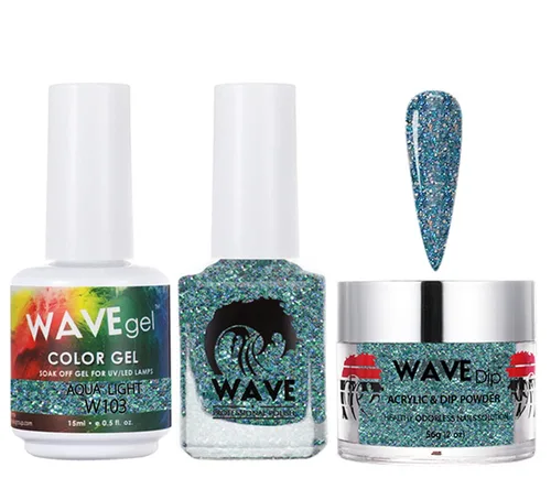 Miniatura 171 de WAVEGEL - Juego de gel de remojo, laca de uñas y polvo acrílico a juego - Colección Simplicity - #P109 Blizzard