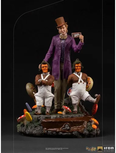Miniatura 8 de Estatua Willy Wonka - Willy Wonka y la fábrica de chocolate - Escala de arte 1/10 - Iron Studios
