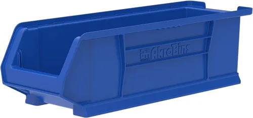 Miniatura 9 de Akro-Mils 30284 AkroBins - Contenedores de almacenamiento de plástico de gran tamaño, apilables que ahorran espacio para garaje, aula, organización