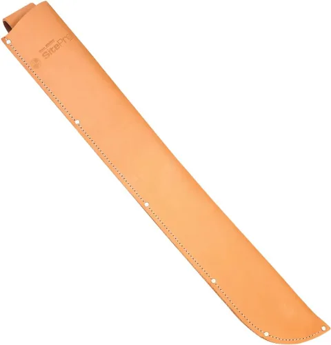 Miniatura 4 de CROC24-W - Machete de cocodrilo Martindale con mango de madera con funda de cuero de 24 pulgadas