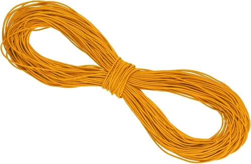 Miniatura 10 de PATIKIL Cuerda elástica elástica de 109 yardas (328.1 ft), cuerda elástica pesada de 0.059 in, albaricoque para manualidades, correas de gancho