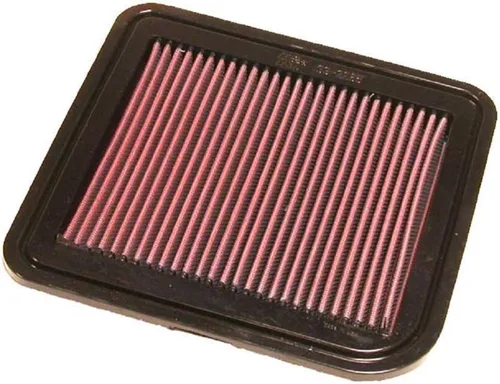 K&N Filtro de aire del motor: reutilizable, limpia cada 75,000 millas, lavable, Premium, Filtro de aire de repuesto para automóvil: compatible con