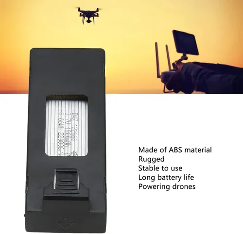 Miniatura 3 de Sanpyl Batería de litio de 7.4V 1200mAh para E520 E520S, compatibilidad perfecta, rendimiento superior (negro)
