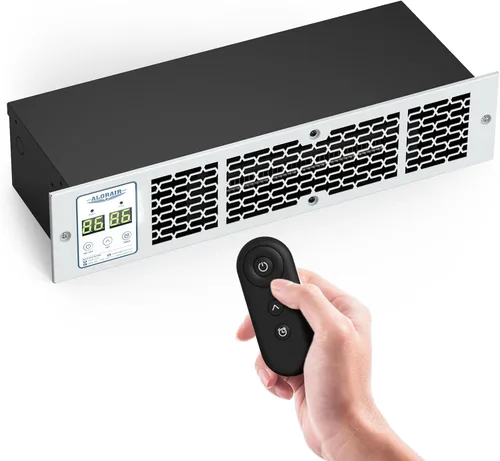 ALORAIR WarmHub - Calentador eléctrico de 15 pies con termostato y temporizador, calentador de dedos con control remoto y panel de control,