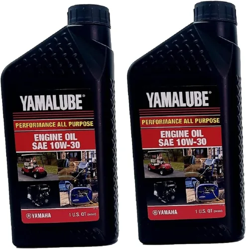 Miniatura 2 de Yamaha Yamalube 10W-30 Aceite de motor multiusos de 4 tiempos, 1 cuarto de galón, #LUB-10W30-GG-12