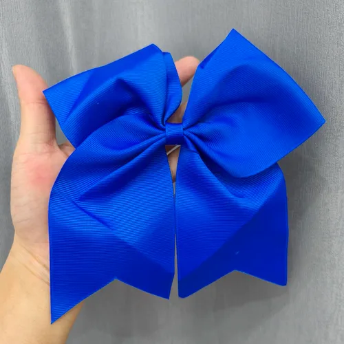 Miniatura 4 de Totelux Lazos para el cabello de 8 pies, paquete de 2 lazos azules para animar, bandas de goma para el cabello, para coleta, lazo para mujeres