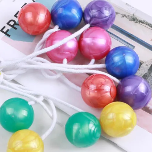 Miniatura 5 de 4 pares de bolas Lato Lato Clack, bolas de escalera, pelotas de juego de lanzamiento, bolas reductoras de presión para niños y adultos, utilizadas