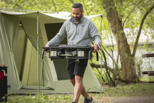 Miniatura 2 de Camp Chef EX60LW Explorer - Estufa de cocina modular para acampar al aire libre con 2 quemadores