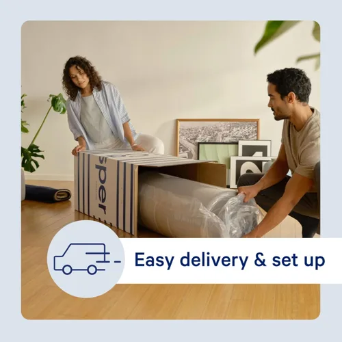 Miniatura 6 de Casper Sleep Colchón Original de Espuma tamaño King – Sensación Media Firme con Soporte Zonal – Aislamiento de Movimiento – Espuma Viscoelástica