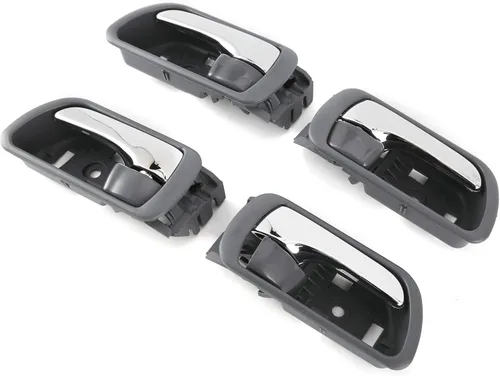 Miniatura 7 de Pissente Juego de 4 manijas de puerta interiores 69206 a 33030 para 2002 a 2006, reemplazo del lado del conductor y del pasajero, material ABS