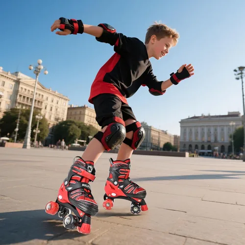 Miniatura 7 de SULIFEEL - Patines ajustables para niños para niños de 3-5, 5-8, 6-12 años con ruedas iluminadas ajustables de 4 tamaños, el mejor regalo para niños