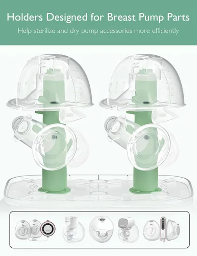 Miniatura 5 de Momcozy Esterilizador y secadora de botellas grandes de 3 capas y calentador de botellas Momcozy