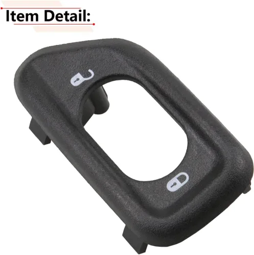 Miniatura 6 de RLB-HILON Bisel de interruptor de bloqueo de puerta, compatible con Jeep Wrangler JK, para 2011 2012 2013 2014 2015 2016 2017 2018 año