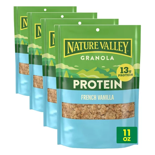 Miniatura 10 de Nature Valley Protein Granola, Banana Bread Flavor, Resealable Snack Pouch, 11 oz