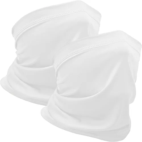 Miniatura 14 de WOXVM 2 paquetes de polaina para el cuello, bufanda, bufanda de Gator para enfriar el sol, pasamontañas, bandana, protección UV, para hombres