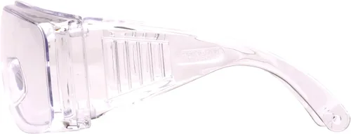 Miniatura 4 de Pyramex Solo Jumbo - Gafas de seguridad con lente transparente, marco transparente