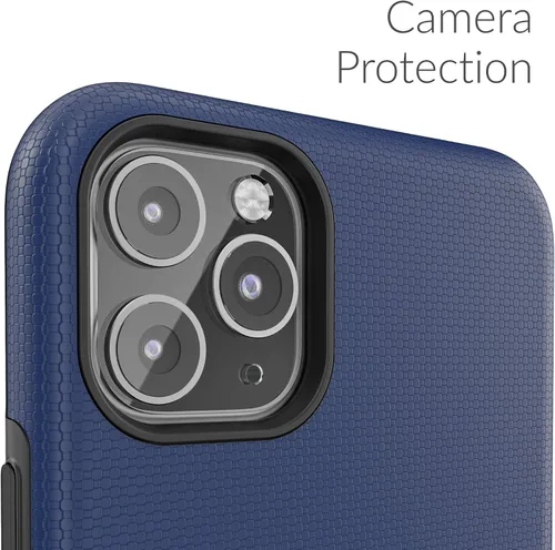 Miniatura 3 de Crave Funda para iPhone 11 Pro Max, funda de protección dual para iPhone 11 Pro Max, color azul marino