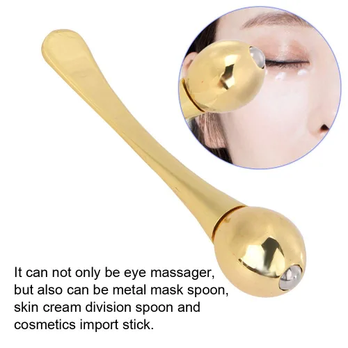 Miniatura 3 de Palitos de masaje de crema para ojos, aplicador de crema de ojos de aleación de zinc, antiarrugas, alivio de fatiga ocular, palo de masaje