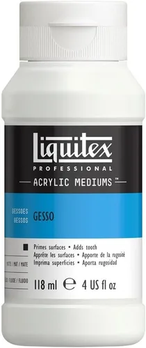 Miniatura 6 de Liquitex Basics Tubo mediano de Gesso para aplicación en superficies, 8.5 onzas, Blanco, 16 onzas