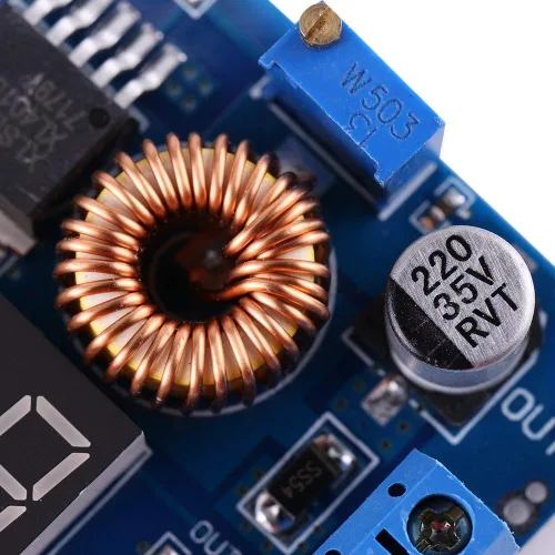 Miniatura 7 de Módulo de alimentación ajustable Convertidor DC-DC 5A 4.0V ~ 38V a 1.25V ~ 36V Regulador de voltaje para convertidor de controlador LED de alta