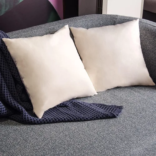 Miniatura 11 de Juego de 2 fundas de almohada decorativas de terciopelo caqui de 18 x 18 pulgadas para sofá, silla, cama, funda de almohada cuadrada de gamuza suave