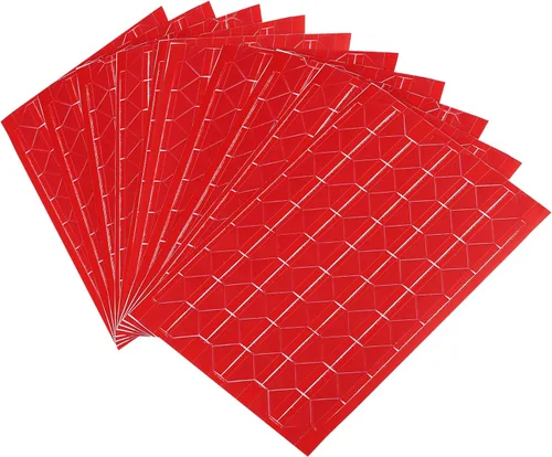 Miniatura 6 de PATIKIL Adhesivo de esquina para fotos, 10 hojas/1020 unidades, etiquetas autoadhesivas de PVC para montaje de fotos, diario, álbum, diario, álbum