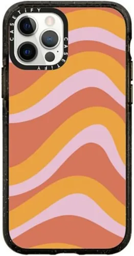 Miniatura 27 de CASETiFY Impact - Funda para iPhone 12 y iPhone 12 Pro, Bearly Awake, color negro transparente