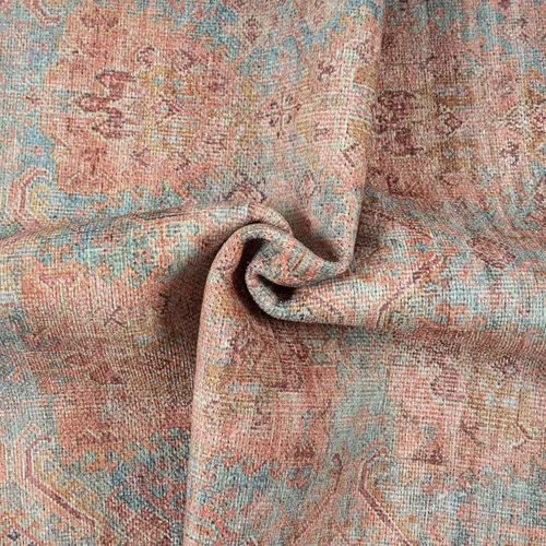 Miniatura 8 de GLN Rugs Traditional Collection - Alfombra de felpilla lavable a máquina, tradicional lavable, antideslizante, alfombra de felpilla de pelo corto
