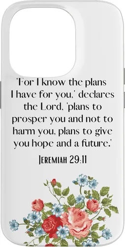 Miniatura 17 de iPhone 13 Pro Max Sé los planes que tengo para ti, dice el Señor Jeremías 29:11