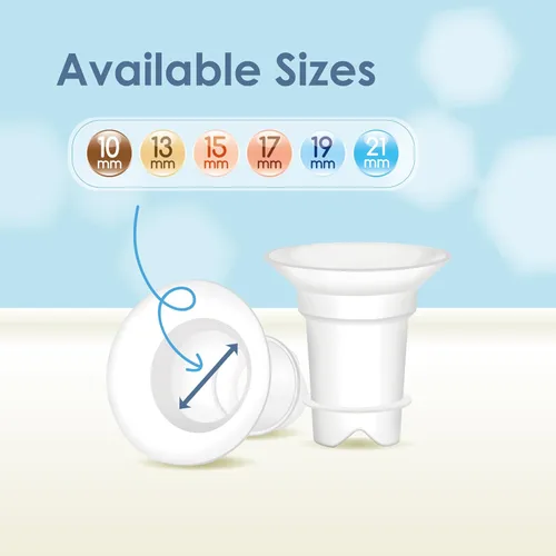 Miniatura 9 de Maymom Insertos de brida de 0.591 in compatibles con Medela, Spectra 0.945 in Shields/Flanges, Momcozy/Willow Wearable Cup. Compatible con Medela