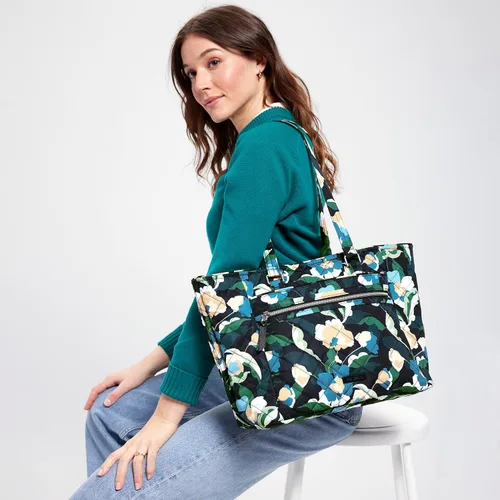 Miniatura 7 de Vera Bradley Bolsa de trabajo de sarga de alto rendimiento para mujer