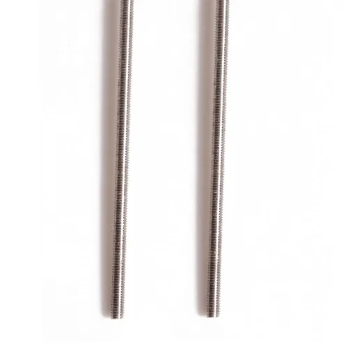 Miniatura 4 de Feelers Varilla roscada de acero inoxidable 304 M8-1.25, tornillo roscado largo, rosca derecha, 9.843 in de longitud【Paquete de 2】