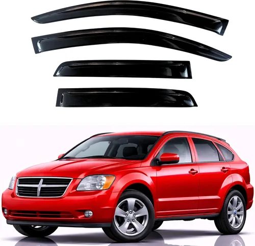 Miniatura 288 de KPY Visor de ventana compatible con Hyundai Tucson 2021-2025, 4 piezas de deflector de ventilación para ventana lateral, estilo Mugen, protector