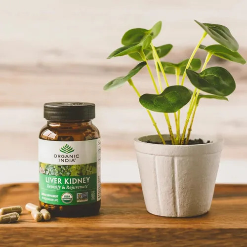 Miniatura 6 de ORGANIC INDIA Suplemento Herbal para el Hígado y los Riñones - Desintoxica y Rejuvenece, Apoya la Función Saludable del Hígado y los Riñones