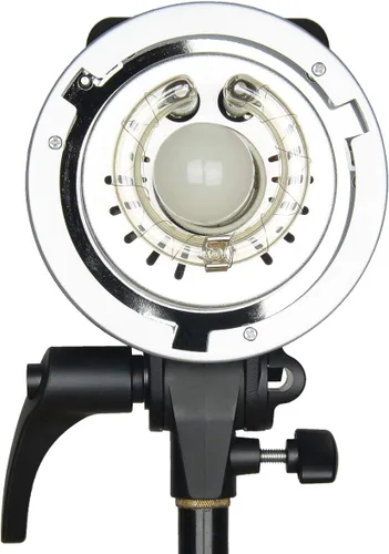 Miniatura 4 de Godox MS300 300WS 2.4G Wireless X System Studio Flash, temperatura de color 5600±200k, tiempo de reciclaje de 0.1-1.8S, utilizando el gatillo Godox