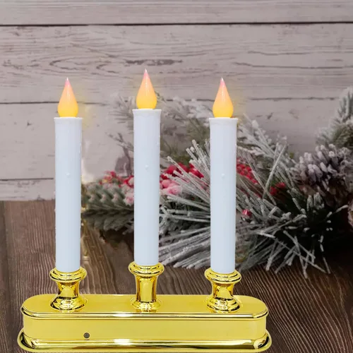 Miniatura 7 de Velas de ventana operadas por batería SUNSGNE, velas de ventana sin llama con sensor del atardecer al amanecer para decoración navideña de mesa