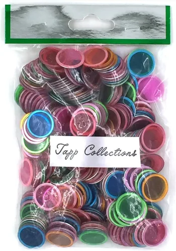 Miniatura 2 de Tapp Collections Fichas transparentes de bingo 300-pk Naranja